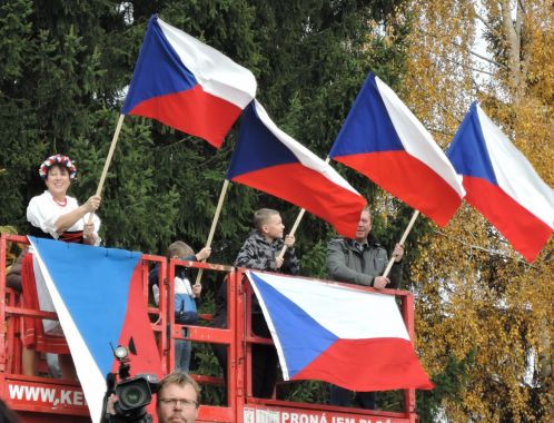 Nejvíc českých vlajek na počet obyvatel